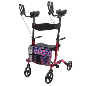 MOB1033REDFLOBND Upright Walker Floral Bundle