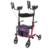 MOB1033REDFLOBND Upright Walker Floral Bundle