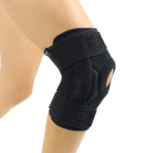 SUP1046BLKM Hinged Knee Brace