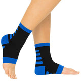 SUP1086PBL Ankle Compression Socks (2 Pair)