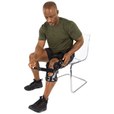 SUP2079BLKRXL 845 Dual OA Knee Brace Coretech