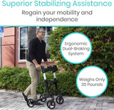 MOB1010BLUSD *Scratch & Dent* Rollator Walker