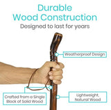 MOB1048MAH55 Wooden Walking Stick