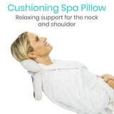 CSH1035WHT Spa Pillow