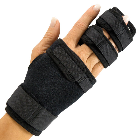 SUP2091BLK Dual Trigger Finger Splint