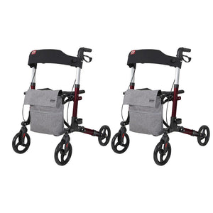 MOB1010REDPAK2 Rollator Walker (2 Pack)