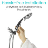 LVA1064CRM Handheld Shower Head