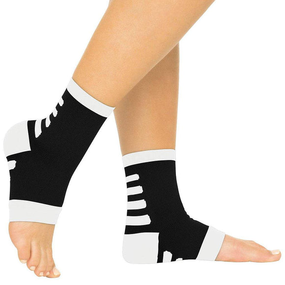 SUP1086BWS Ankle Compression Socks (2 Pair)